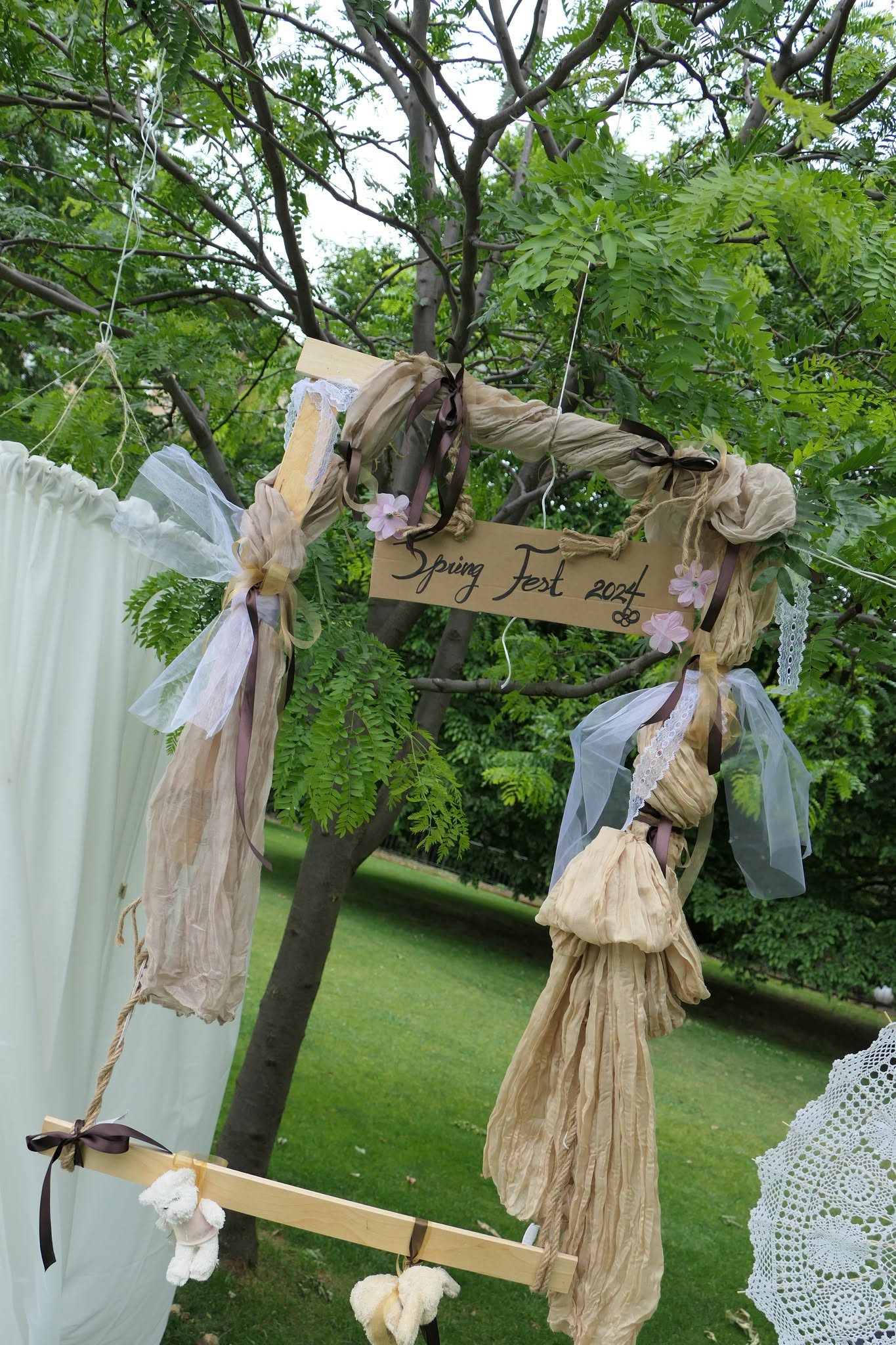 Decorations at Lankan Spring Fest 2024